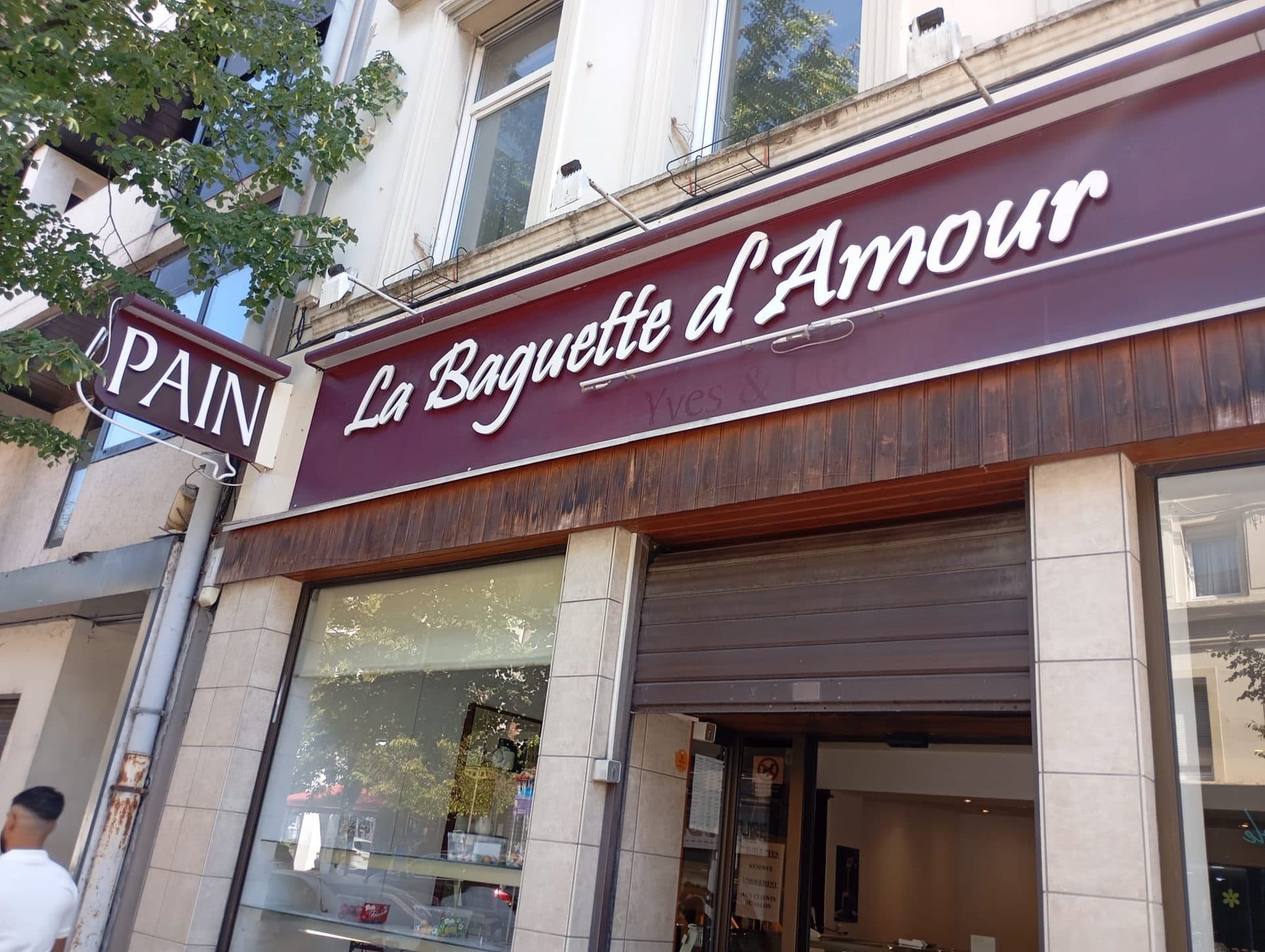 Devanture de La Baguette d'Amour à Forbach